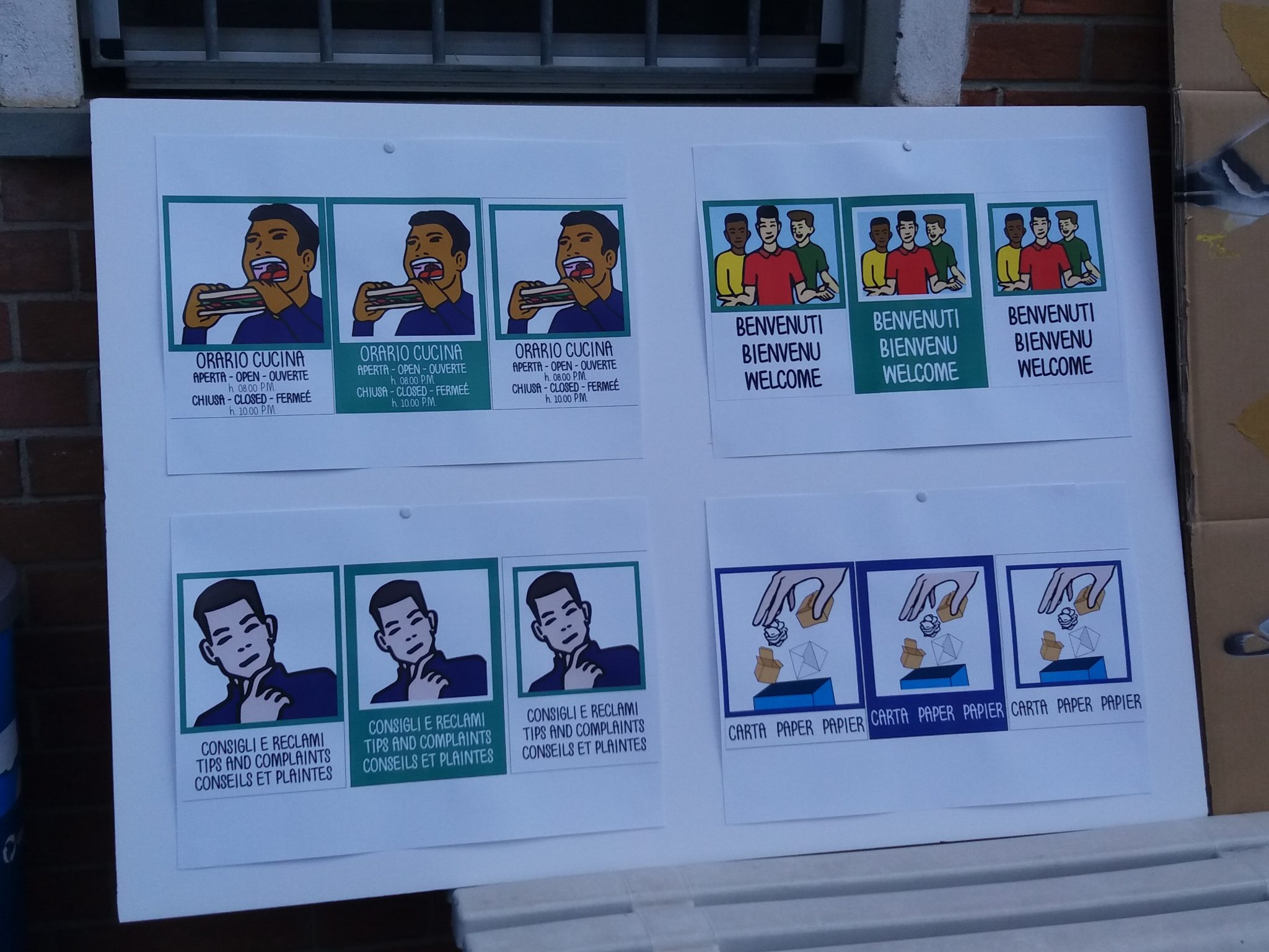 Un'immagine che ritrae poster, pubblicità, cartello e graphic design.