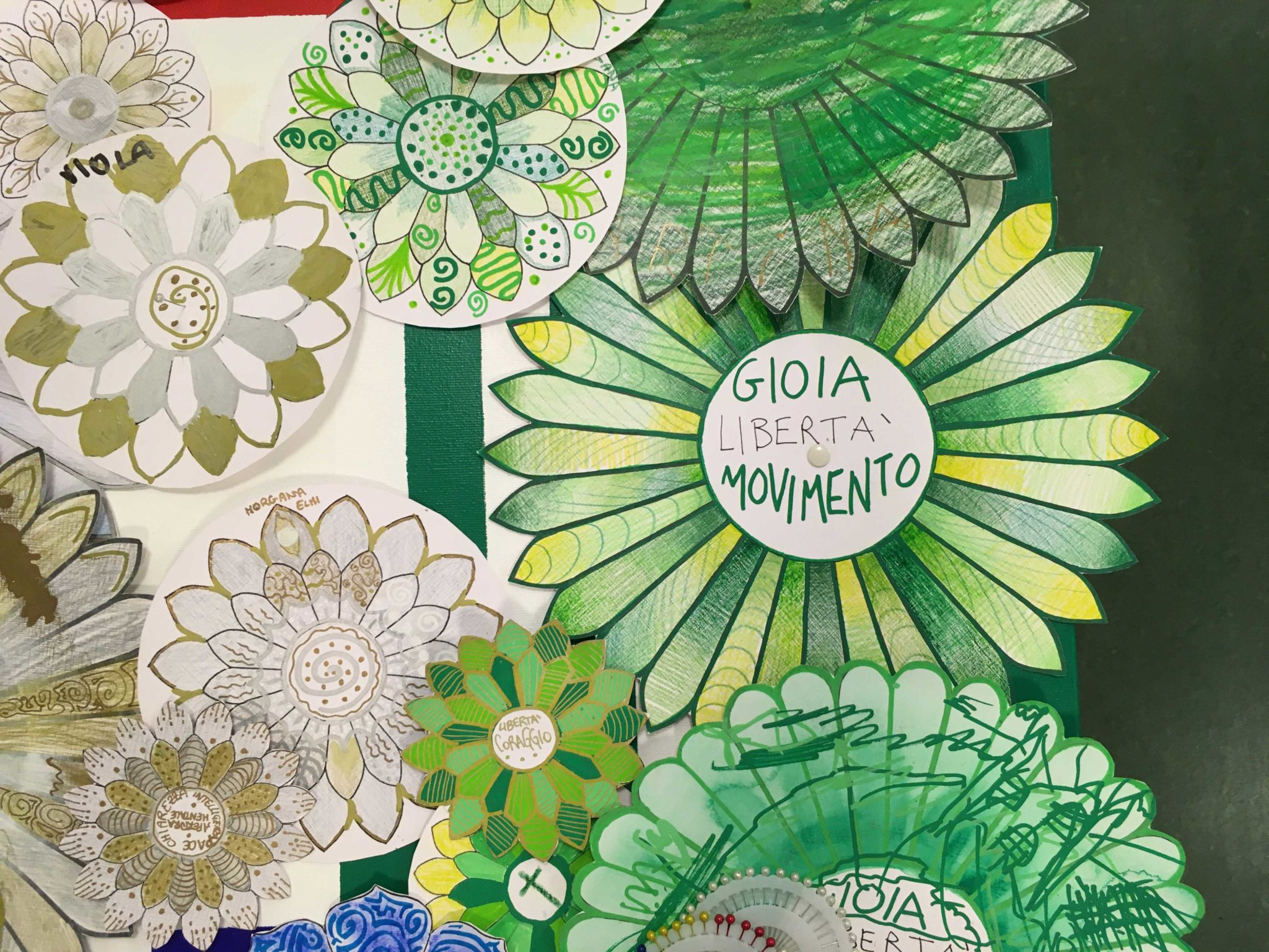 Un'immagine che ritrae carta, prodotto di carta, arti creative, motivo e design floreale.