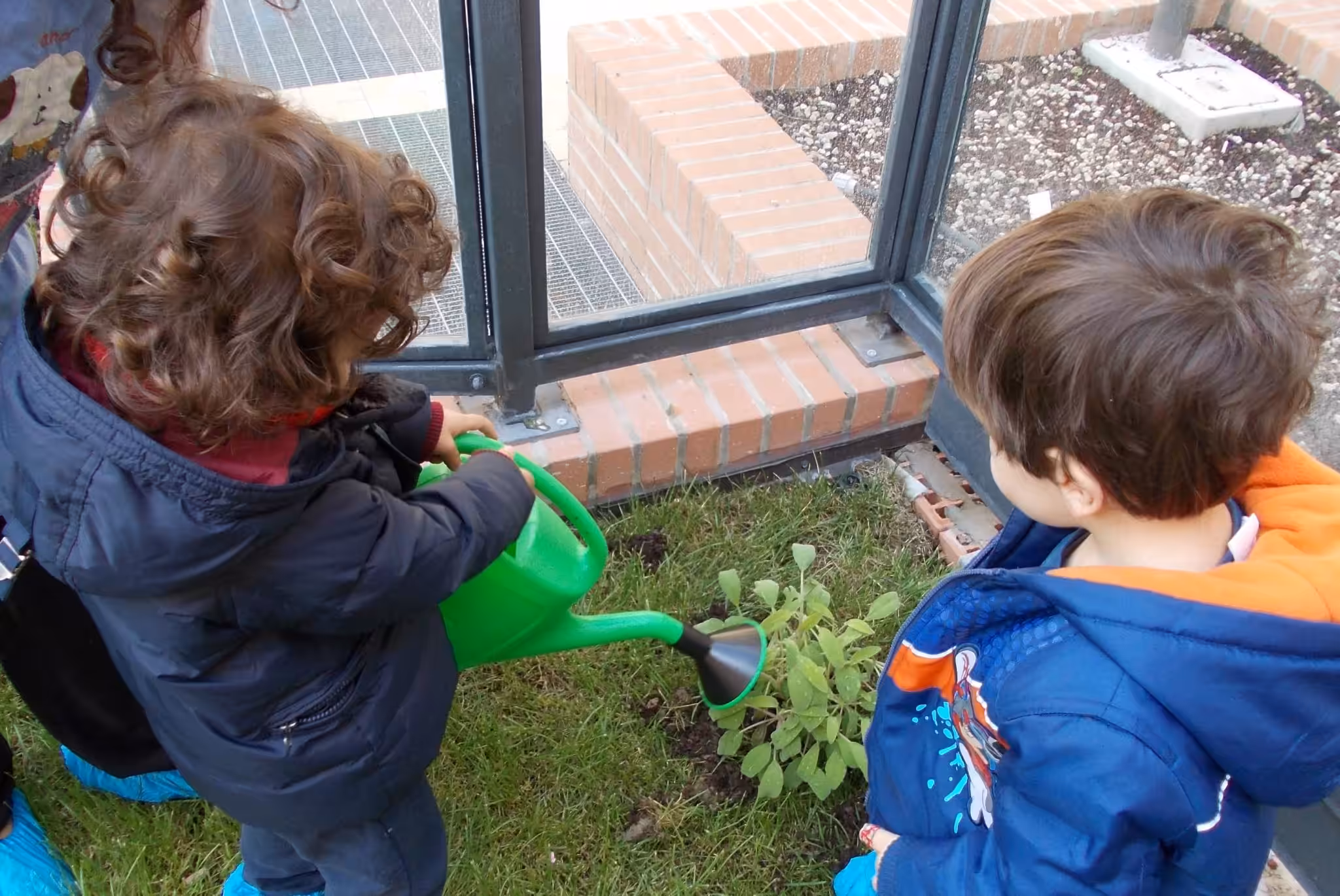 Un'immagine che ritrae bambino, ricreazione, primavera, bambino che fa i primi passi e divertimento.